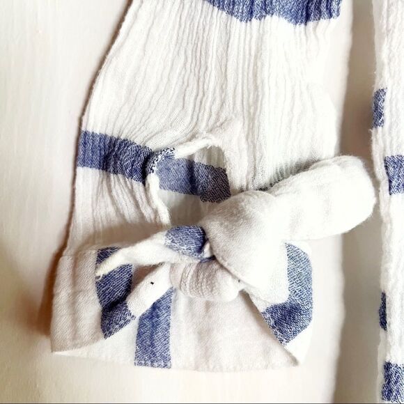 Mango Kids Stripe Button Down Top - Picture 2 of 6